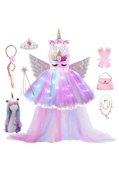 Robe Princesse avec Traine fille