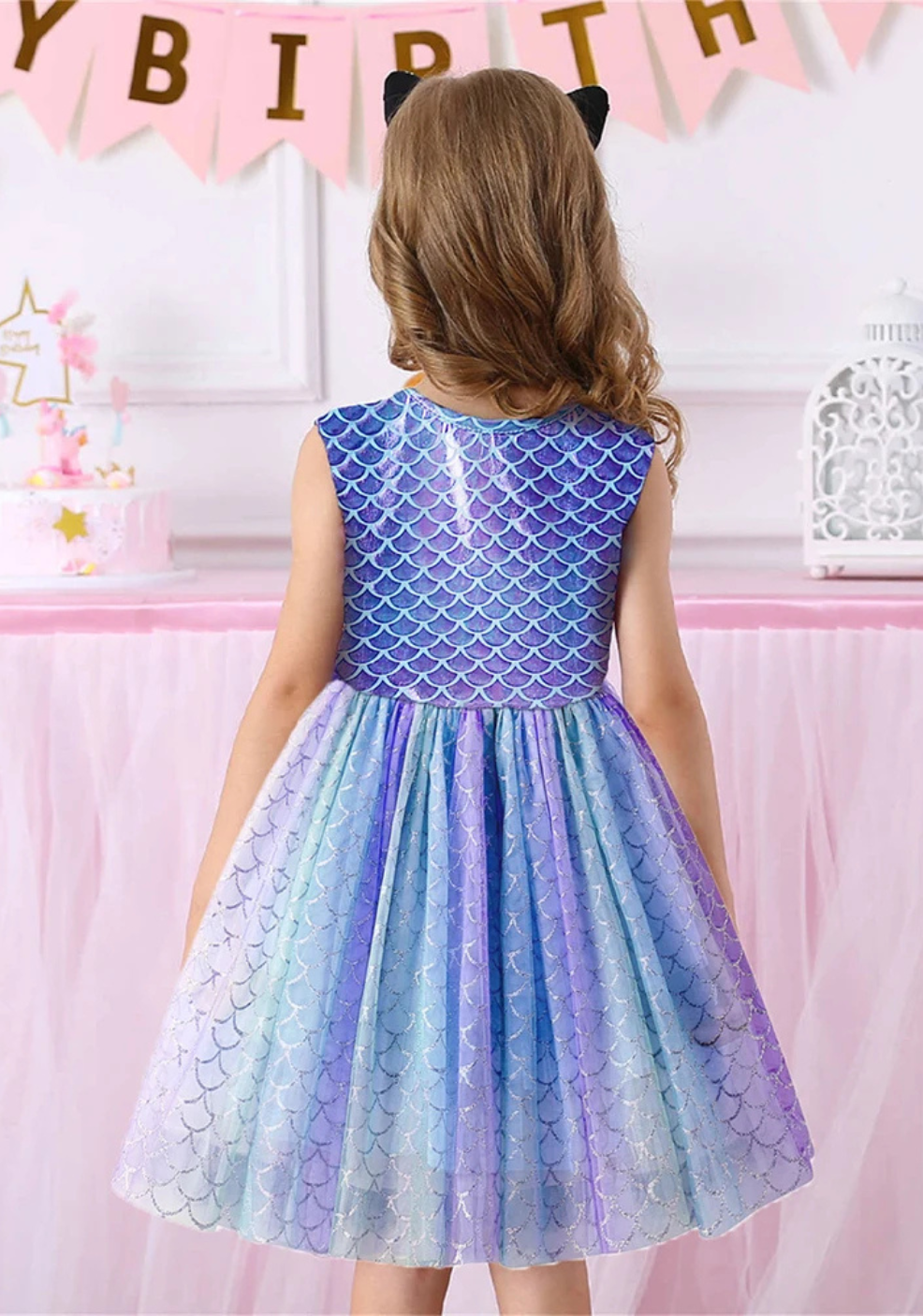 Robe Princesse Sirène fille