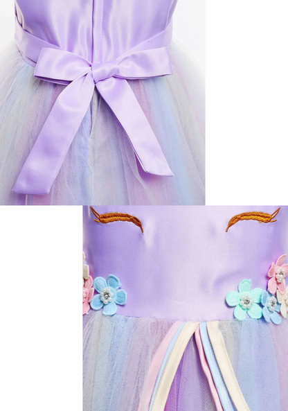 Robe Tulle Violette enfant