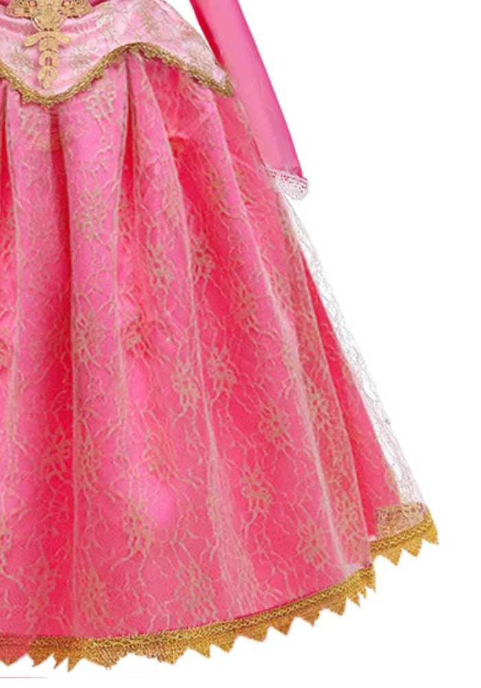 Robe Princesse Rose Fille pas cher