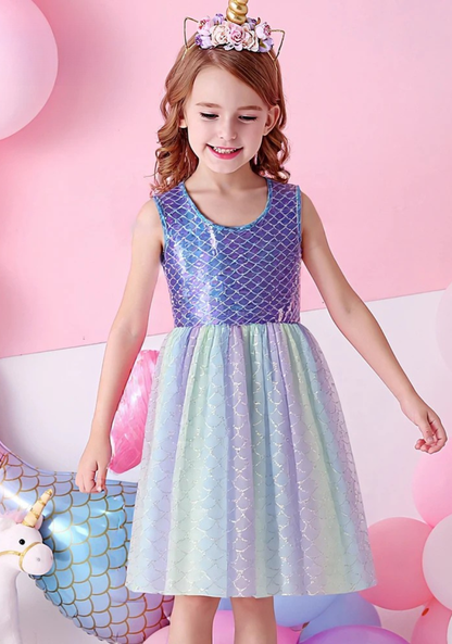 Robe Princesse Sirène tulle