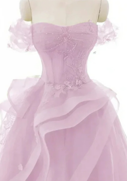 Robe Princesse Mauve Femme pas cher