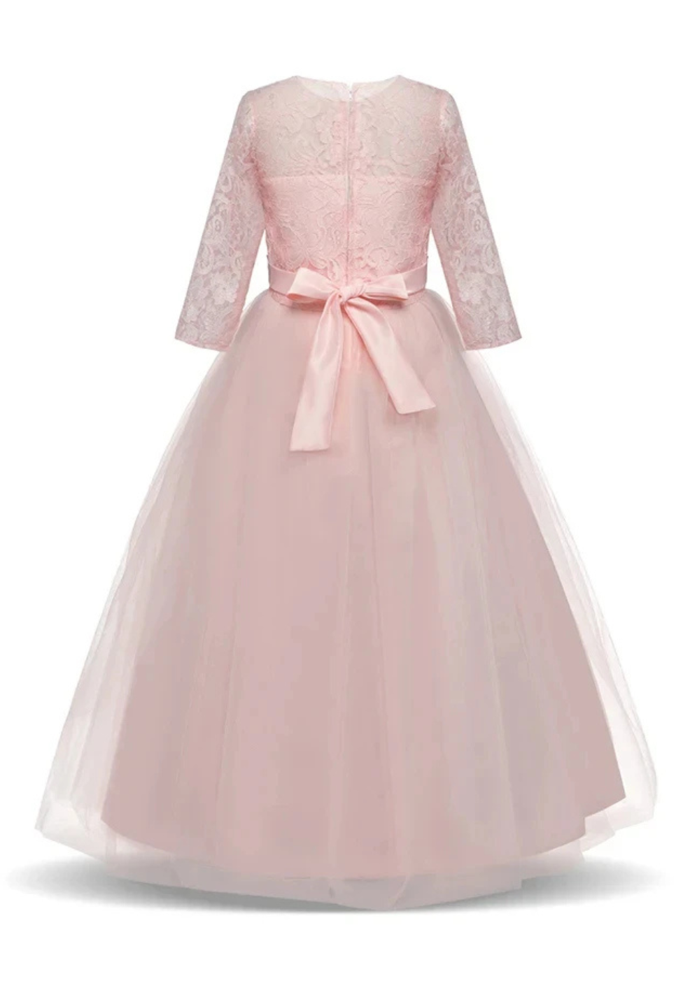 Robe Princesse Mariage Fille noeud