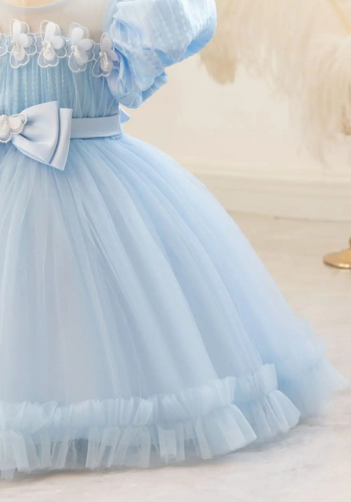 Robe Princesse Nœud Bébé pas cher