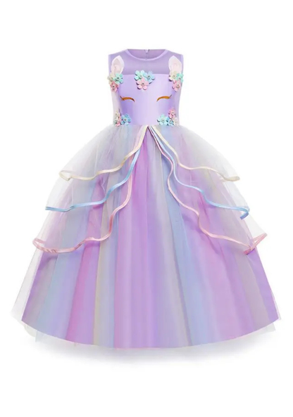 Robe Tulle Violette