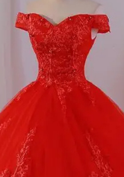 Robe Princesse Rouge Femme