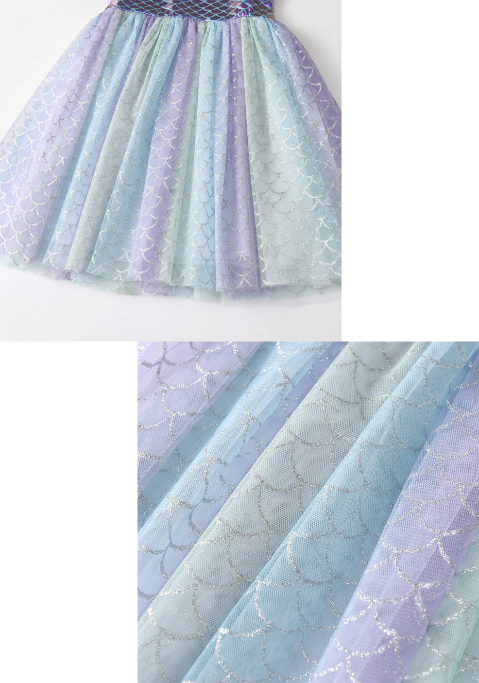 Robe Princesse Sirène anniversair