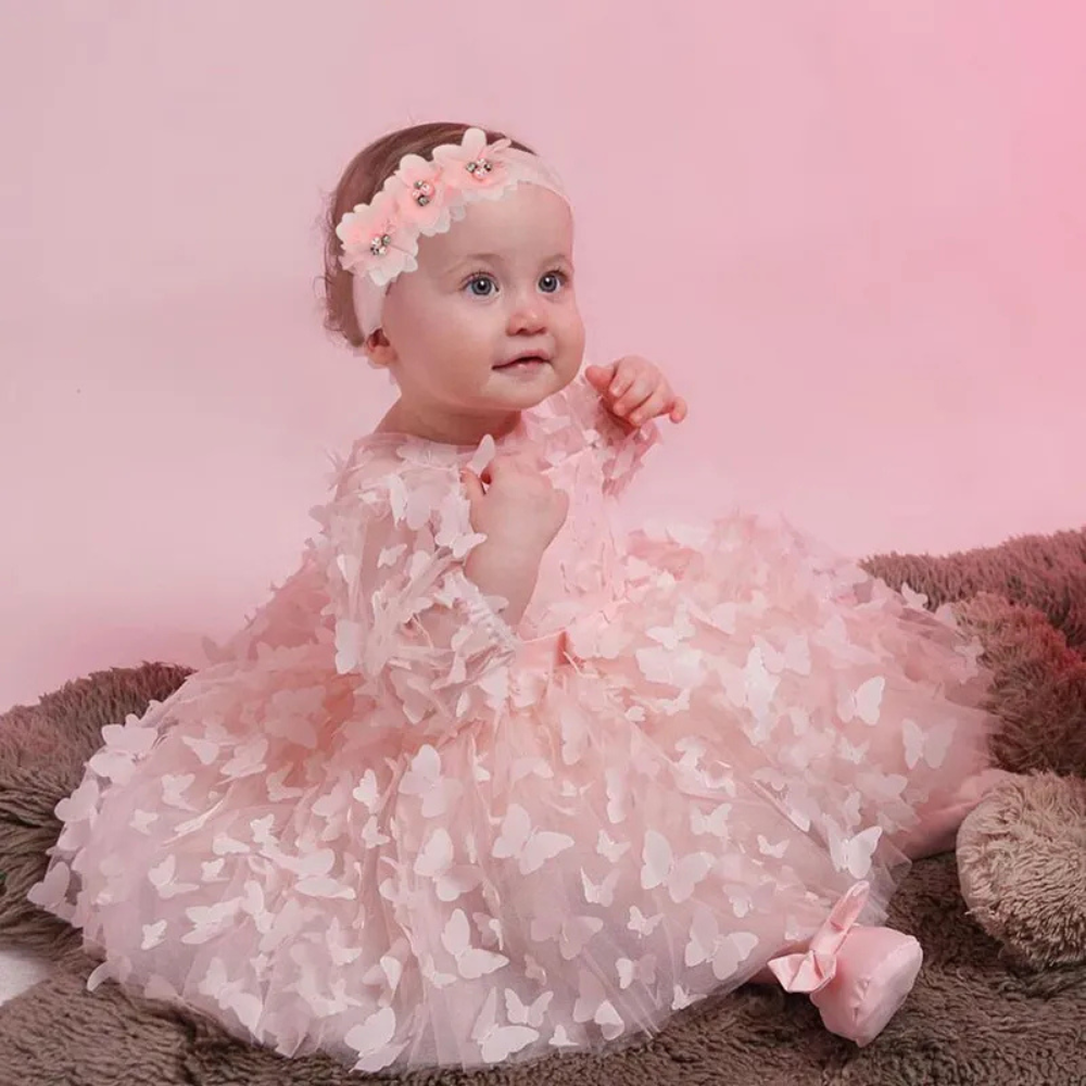 Robe Princesse Bébé Papillon