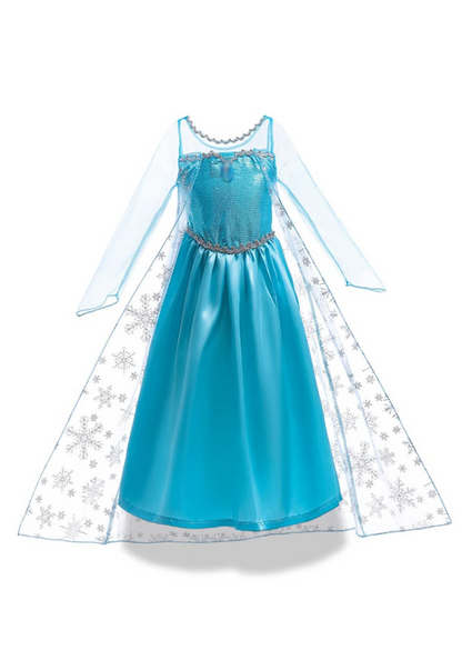 Robe Princesse Bleu Fille
