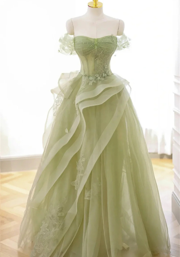 Robe Princesse Verte Femme