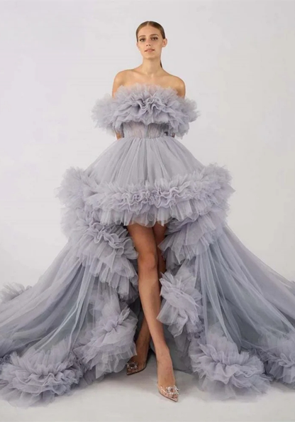 Robe Princesse Grise Femme